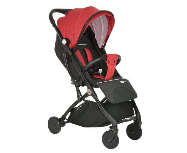 Коляска прогулочная Pituso Voyage W890 Black/Red