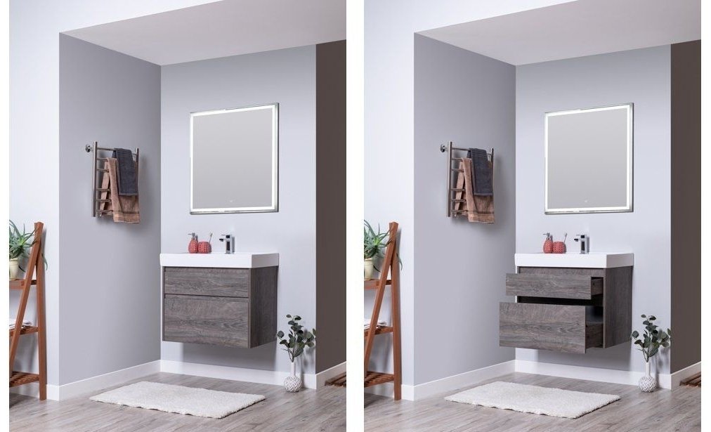 Зеркало настенное Aquanet 99x80 см - ForteMarket Зеркало настенное Aquanet 99x80 см купить,0