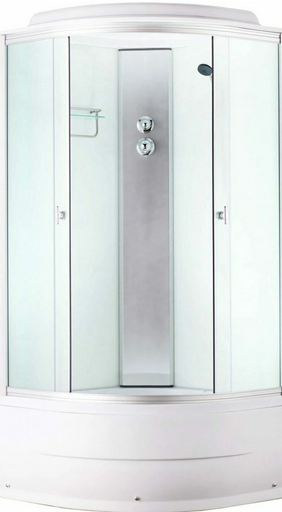 Душевая кабина Aquapulse 4002D (220х90 см), высокий поддон