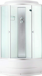 Душевая кабина Aquapulse 4002D (220х90 см), высокий поддон
