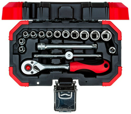 Gedore набор торцевых головок 1/4 Red R49003016 16 шт