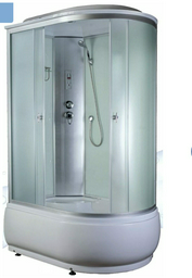Душевая кабина Aquapulse 4006C L (220х120 см), высокий поддон