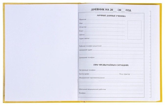 Дневник школьный Calligrata Смайл 1319488, 48 л купить,NaN
