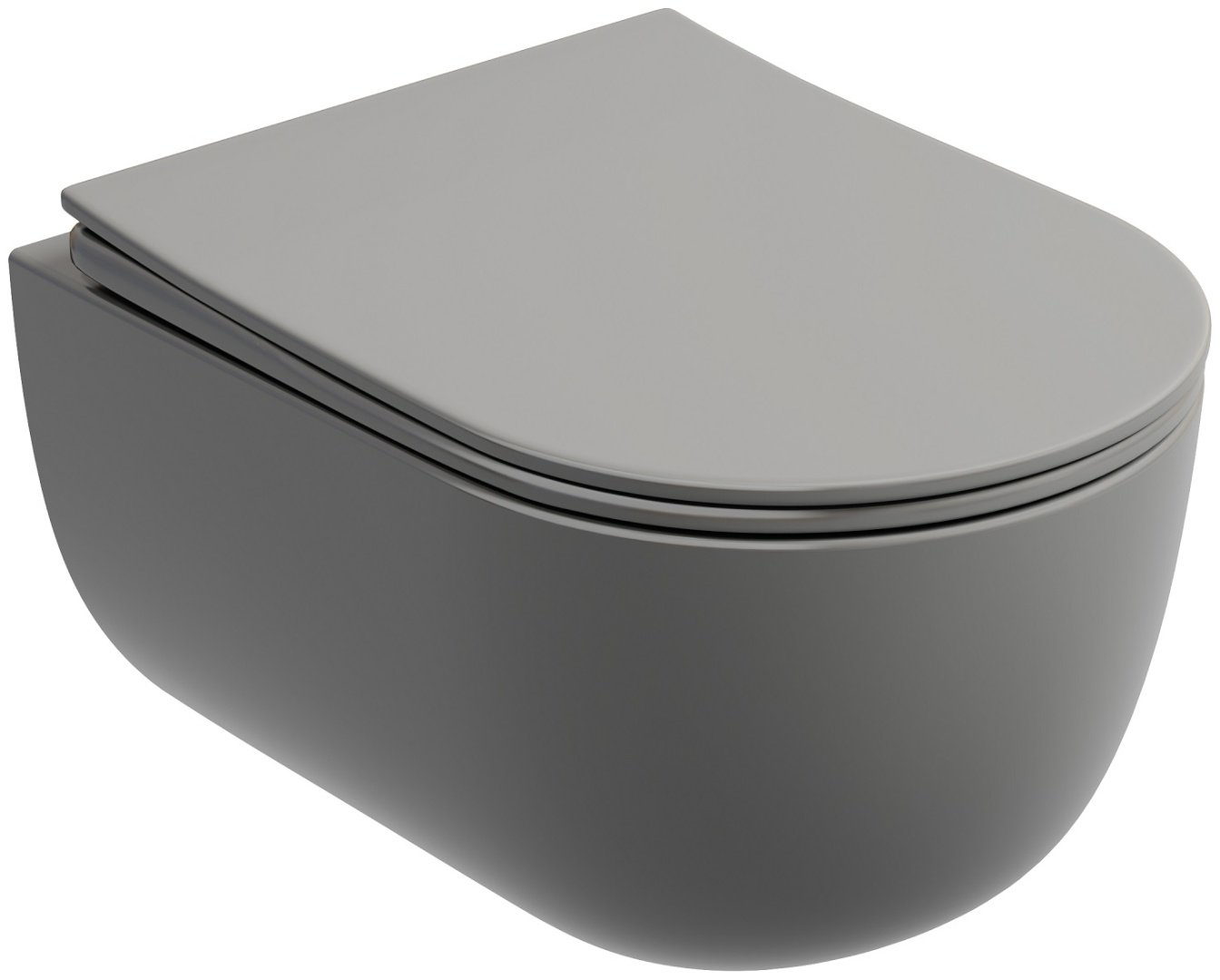 Унитаз Ceramicanova Modena Rimless серый купить,495510