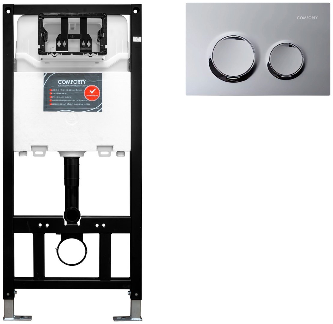 Comforty унитаз с инсталляцией COMFORTY CF3C789WH, санфаянс - ForteMarket Comforty унитаз с инсталляцией COMFORTY CF3C789WH, санфаянс купить,0