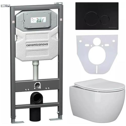 Ceramicanova унитаз с инсталляцией CN3001_1001B_1000, санфарфор