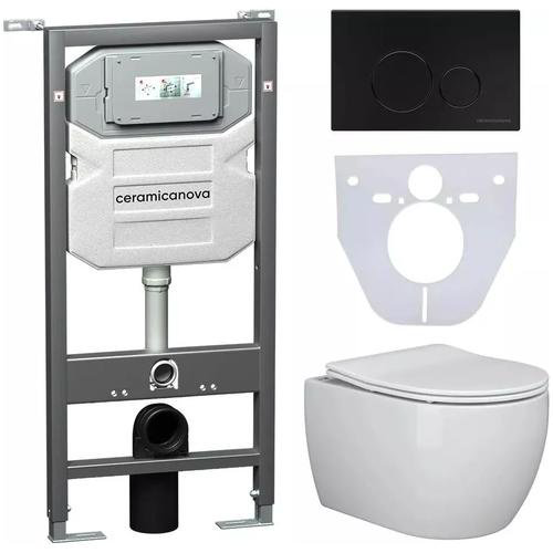 Унитаз Ceramicanova CN3001_1001B_1000 с инсталляцией белый купить,556901