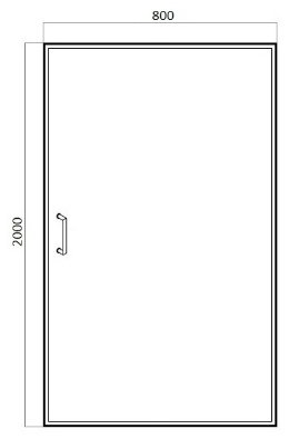Душевое ограждение BRAVAT DropBD080.4110A 800X2000 купить,NaN