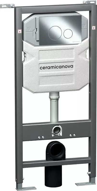 Унитаз Ceramicanova CN3001_1001CH_1000 с инсталляцией белый купить,556901
