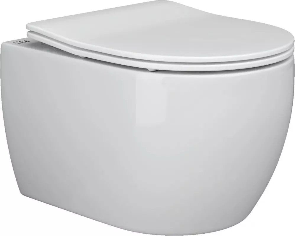 Унитаз Ceramicanova CN3001_1001CH_1000 с инсталляцией белый