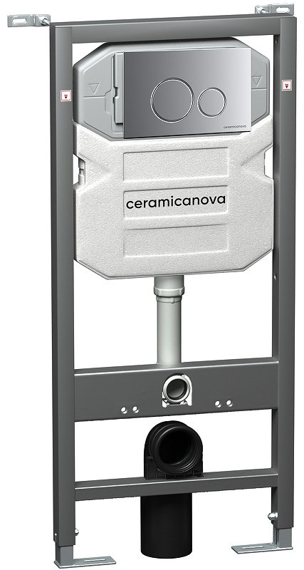 Унитаз Ceramicanova CN3001_1001M_1000 с инсталляцией белый купить,556901