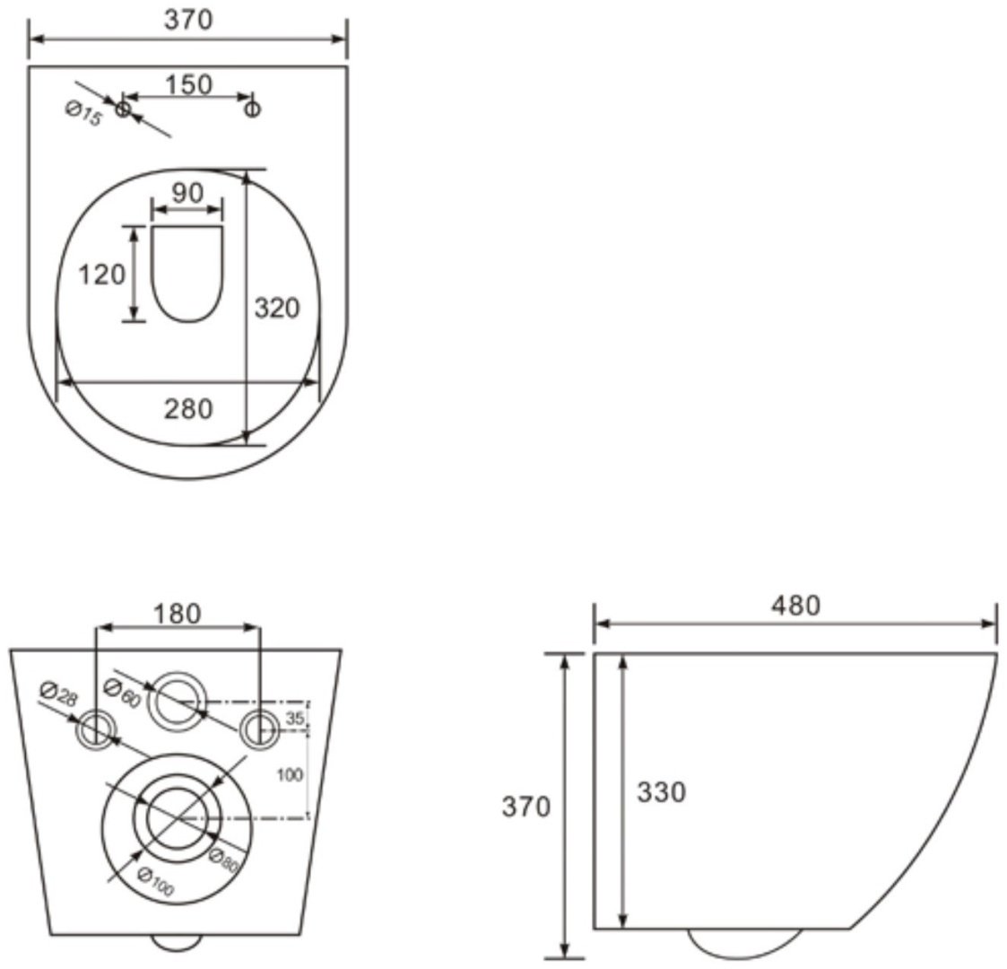 Comforty унитаз с инсталляцией COMFORTY 103, санфаянс купить,0