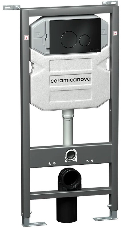 Унитаз Ceramicanova CN3009_1001B_1000 с инсталляцией белый купить,547200