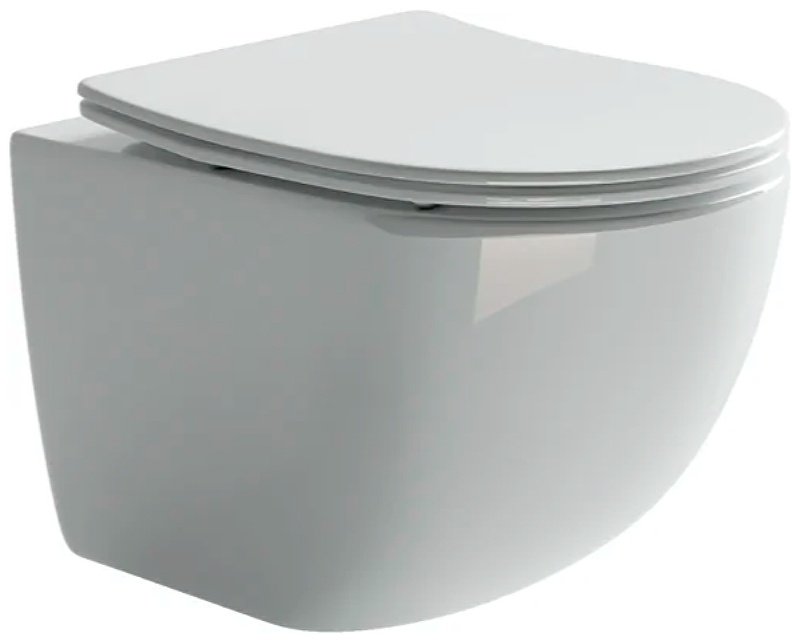 Унитаз Ceramicanova CN3009_1001B_1000 с инсталляцией белый