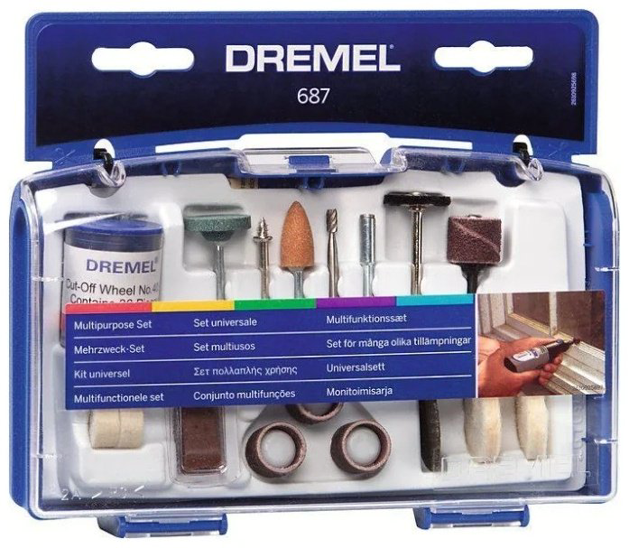 Набор универсальный 52 в 1 Dremel 687 купить,NaN