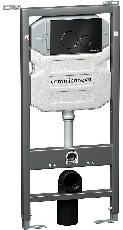 Унитаз Ceramicanova CN4002_1001B_1000 с инсталляцией белый купить,NaN