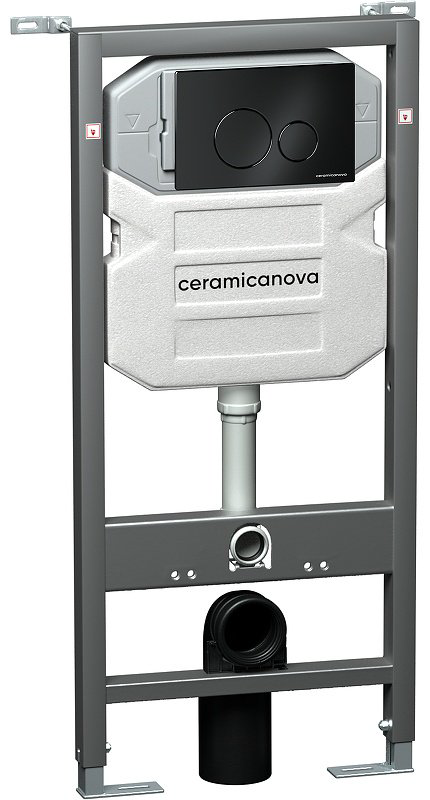 Унитаз Ceramicanova CN4002_1001B_1000 с инсталляцией белый купить,NaN