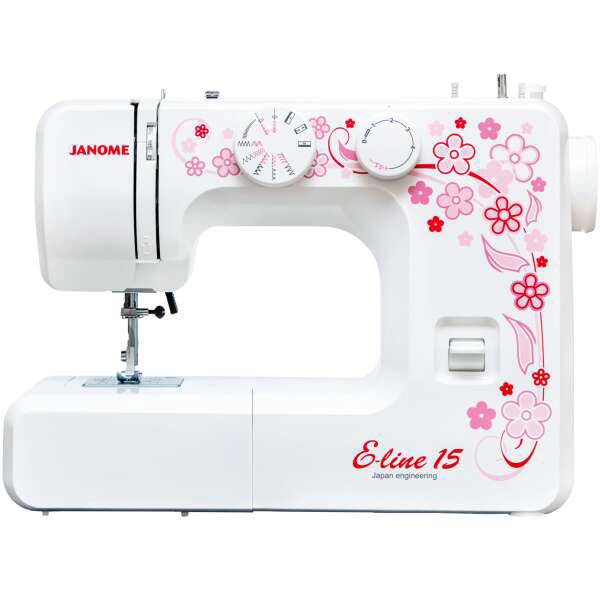 Швейная машина Janome E-line 15 белая купить,NaN