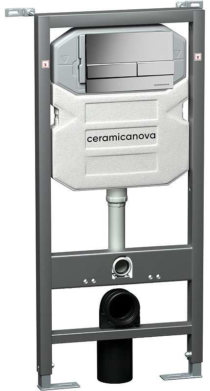 Унитаз Ceramicanova CN4002_1002M_1000 с инсталляцией белый купить,NaN
