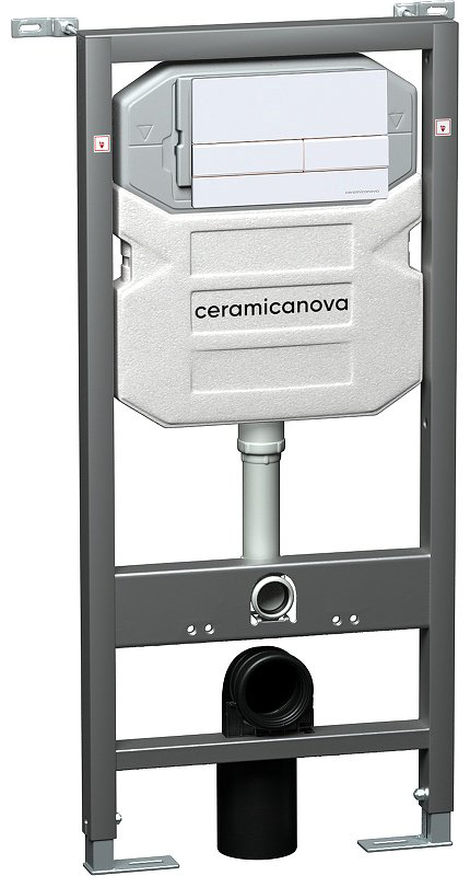 Унитаз Ceramicanova CN4002_1002W_1000 с инсталляцией белый купить,NaN