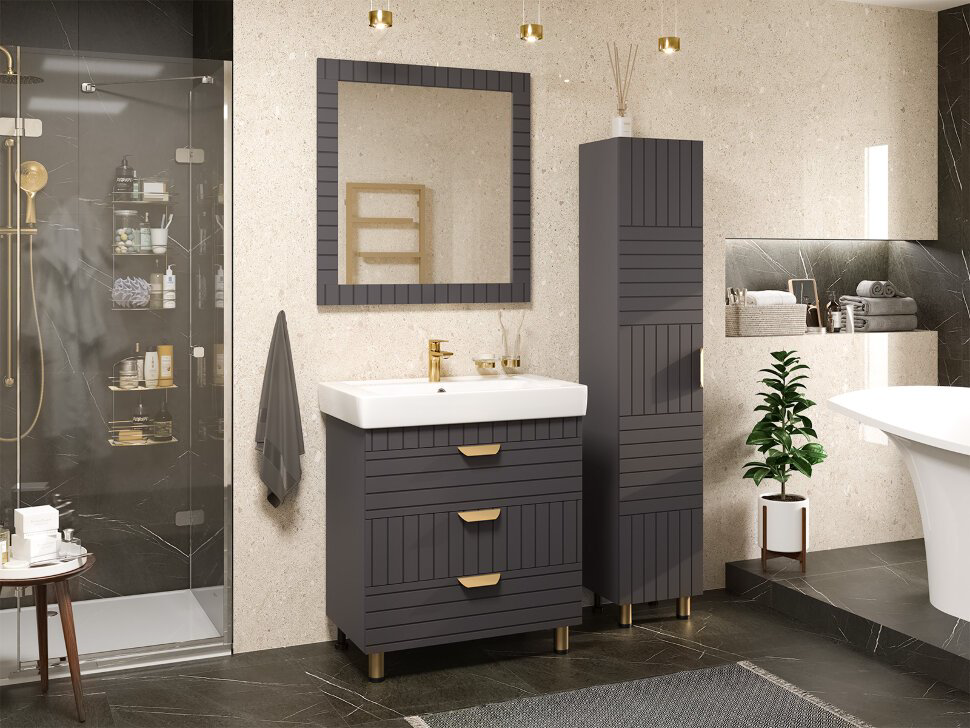 Зеркало настенное Brevita Gloster 80x84см купить,NaN