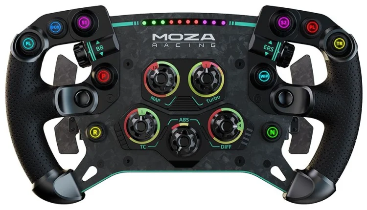 Съемное рулевое колесо Moza GS V2P Steering Wheel RS056 Leather