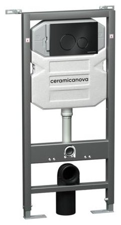Унитаз с инсталляцией Ceramicanova CN6000_1001B_1000 с инсталляцией белый купить,556901