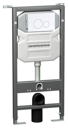 Унитаз Ceramicanova CN6000_1001W_1000 с инсталляцией белый купить,NaN