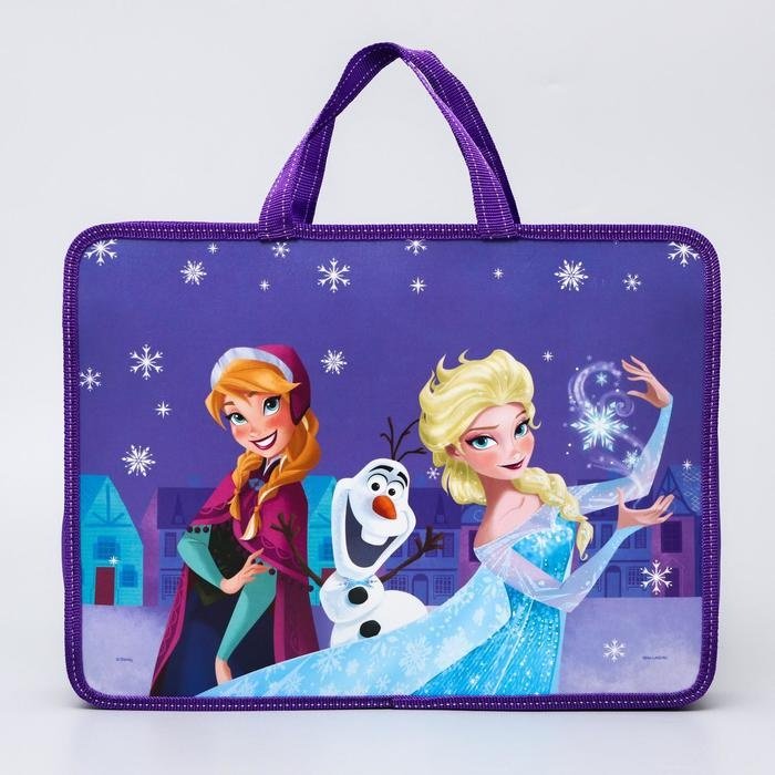 Папка для внеклассных занятий Disney Холодное сердце, А4+, фиолетовый купить,NaN