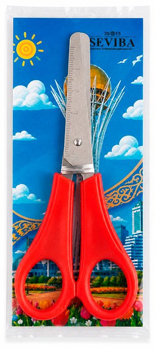 Ножницы детские SEVIBA 107872, 13 см, красный купить,NaN