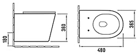 Comforty унитаз с инсталляцией COMFORTY 105MB, санфаянс - ForteMarket Comforty унитаз с инсталляцией COMFORTY 105MB, санфаянс купить,0