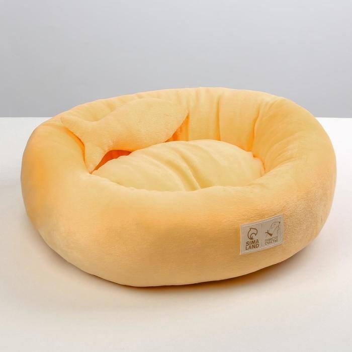Лежак Пушистое счастье 7098330 45 см x 35 см купить,NaN