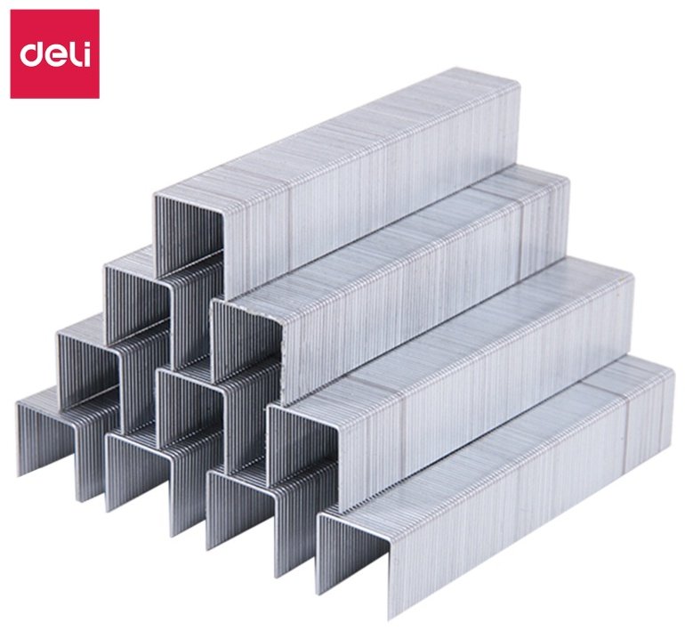 Скобы DELI № 23/13 1000 шт купить,NaN