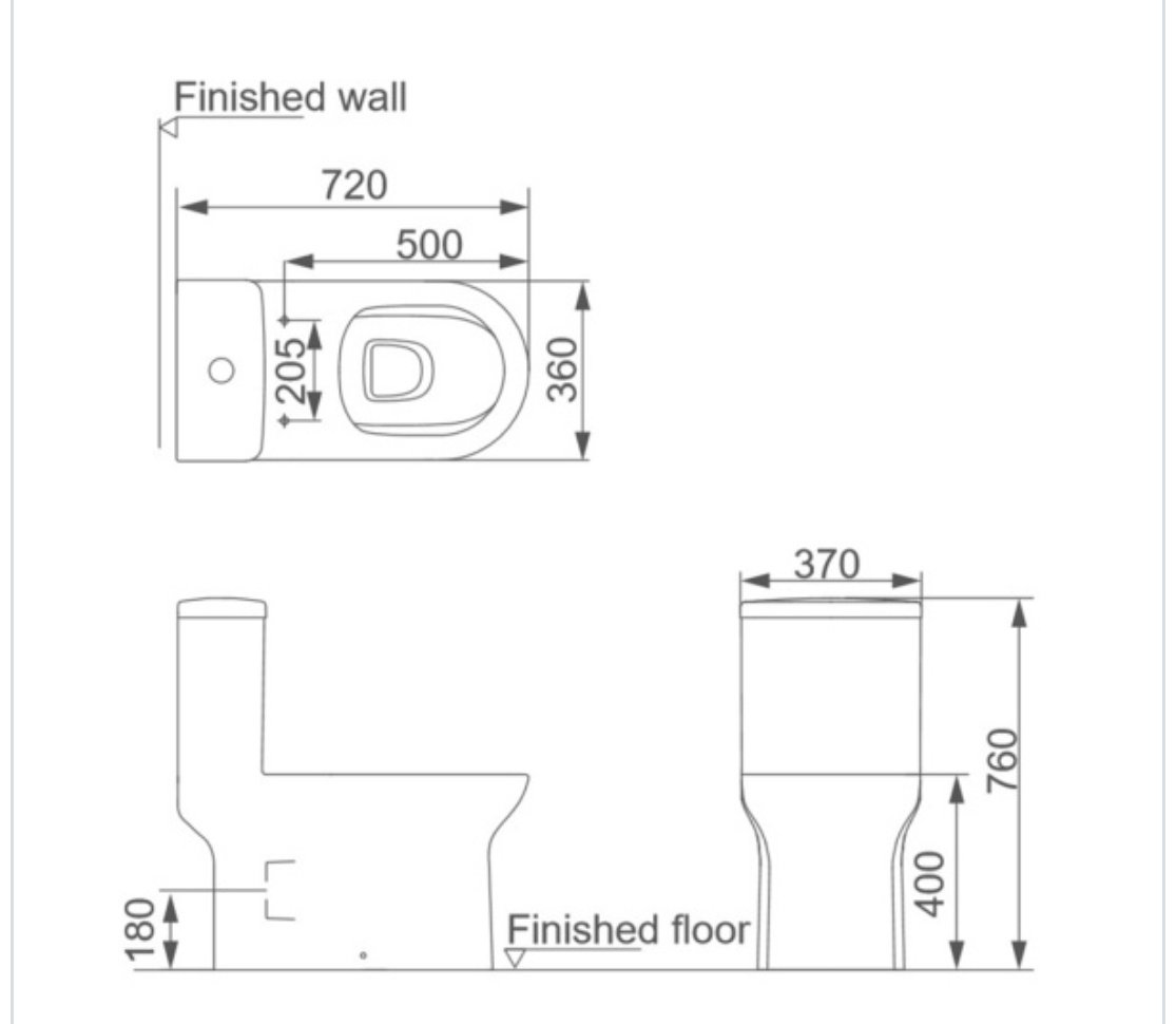Унитаз Comforty CF3C6329P белый купить,196000