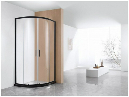 Душевое ограждение BRAVAT BLACK LINE BS090.1201B 900х900х2000 мм