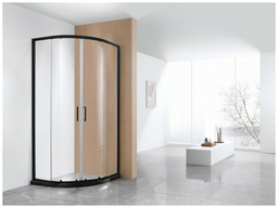 Душевое ограждение BRAVAT BLACK LINE BS090.1201B 900х900х2000 мм