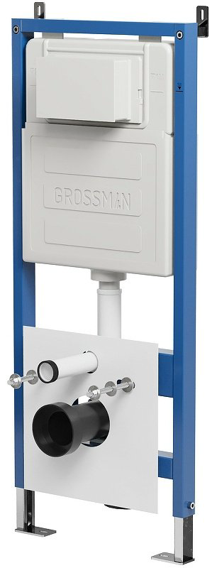 Унитаз Grossman 97.4455BMS.03.110 с инсталляцией черный купить,NaN