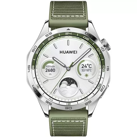 Смарт-часы Huawei Watch GT 4 PNX-B19 46mm Green Woven Strap - ForteMarket Смарт-часы Huawei Watch GT 4 PNX-B19 46mm Green Woven Strap купить,0