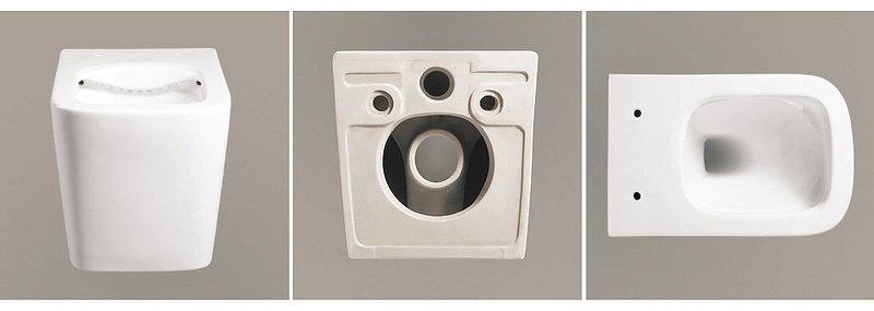 Унитаз Cerruti CT10479 белый купить,NaN