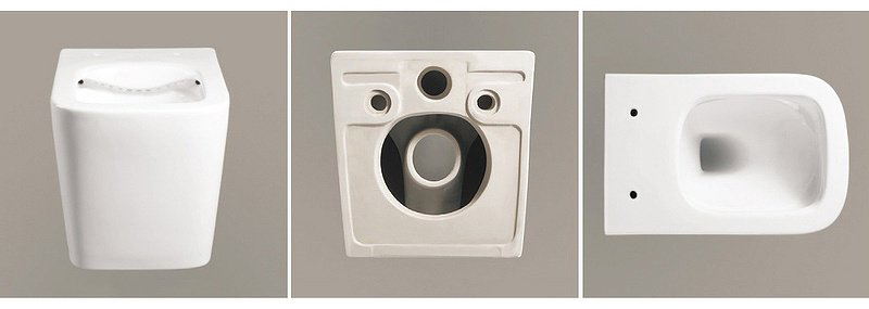 Унитаз Cerruti CT10479 белый купить,NaN