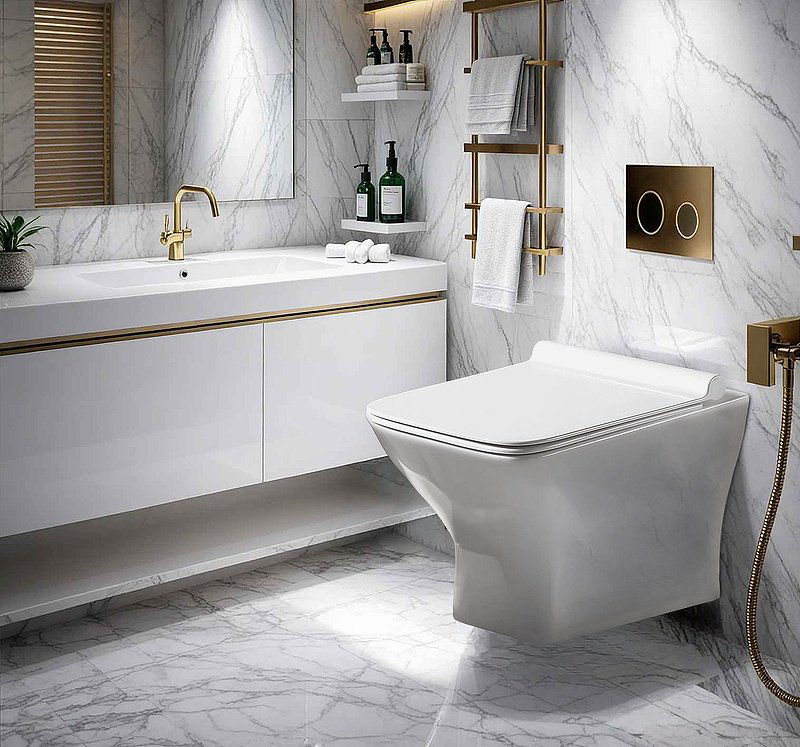 Унитаз Cerruti CT10481 белый купить,NaN