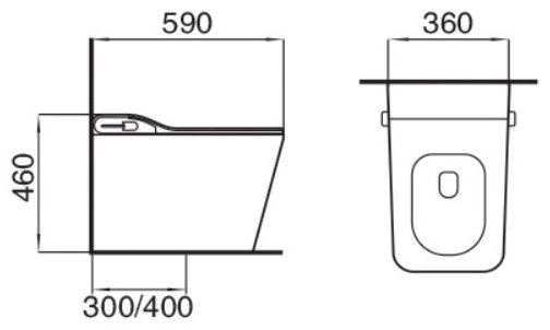 Grossman унитаз GR-PR-5701, санфаянс купить,0