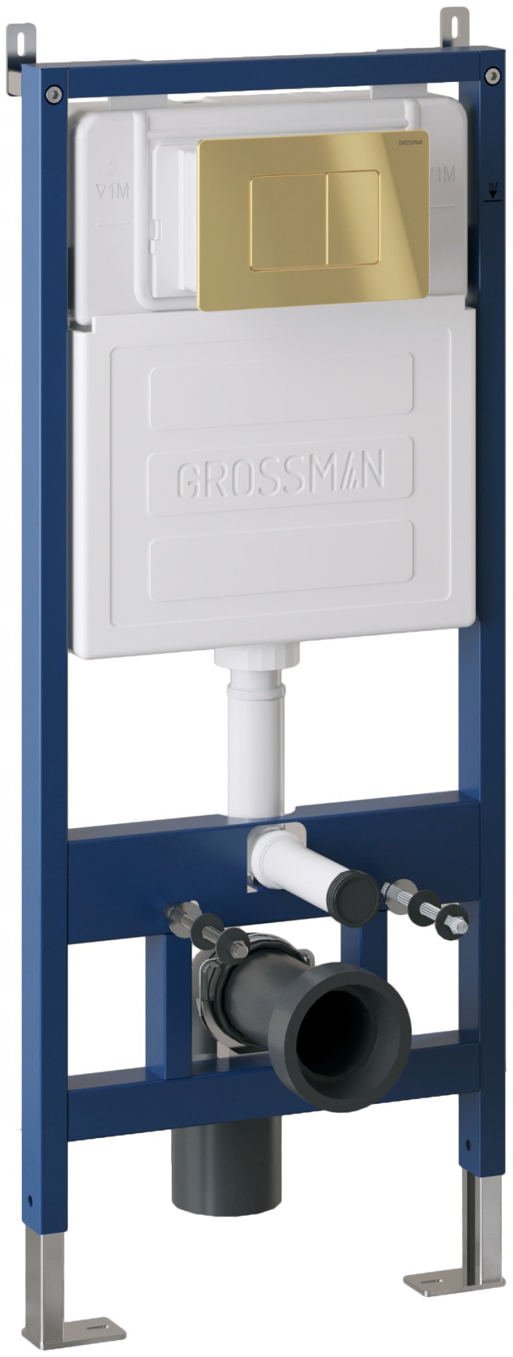 Grossman унитаз с инсталляцией GR-4477SQ, санфаянс купить,NaN