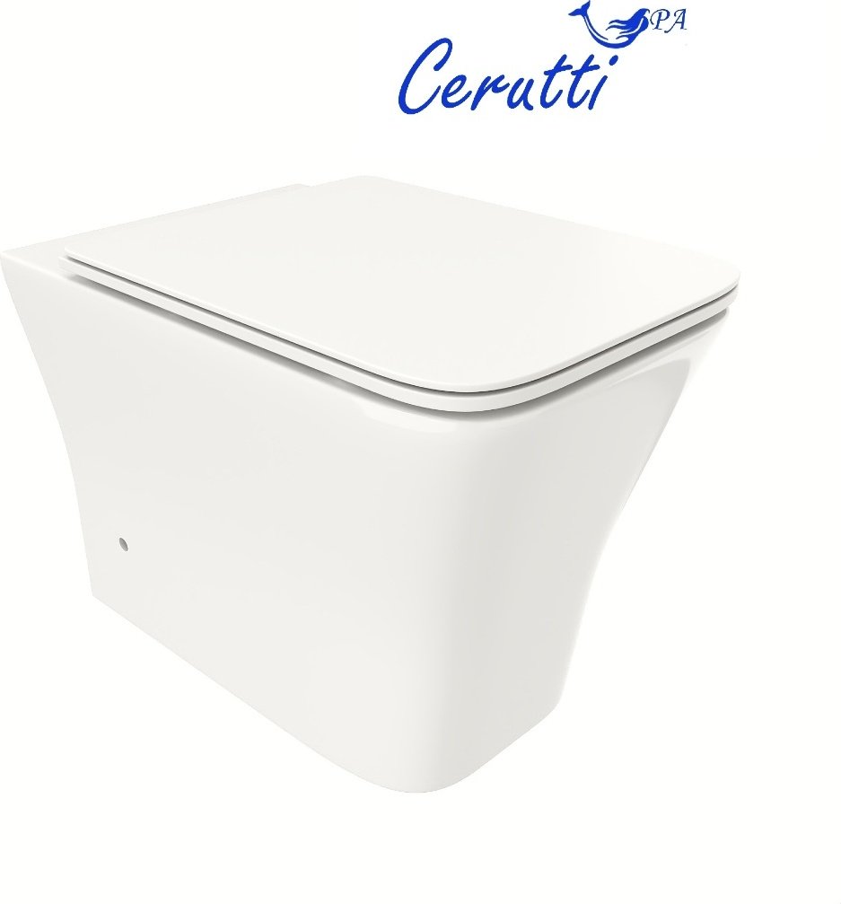 Унитаз Cerutti Marmolada F CT8906 белый купить,NaN