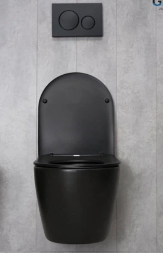 Унитаз GID-ceramic Bm2198 черный купить,100700