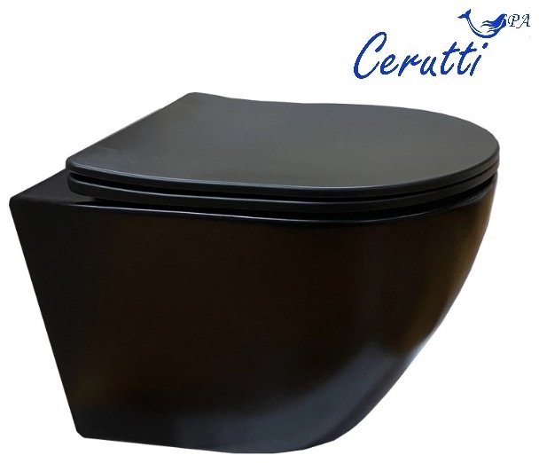 Унитаз Cerutti Sella Aria MB CT9160 черный