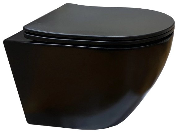 Унитаз Cerutti Sella Aria MB CT9160 черный купить,236909