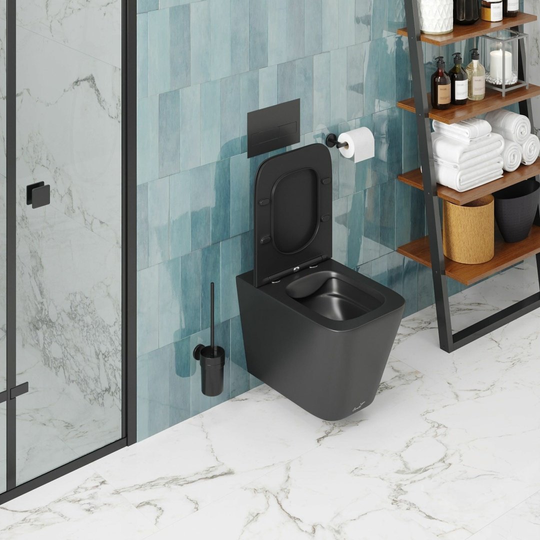 Унитаз Cerutti SPA MIMI Aria MB черный купить,NaN