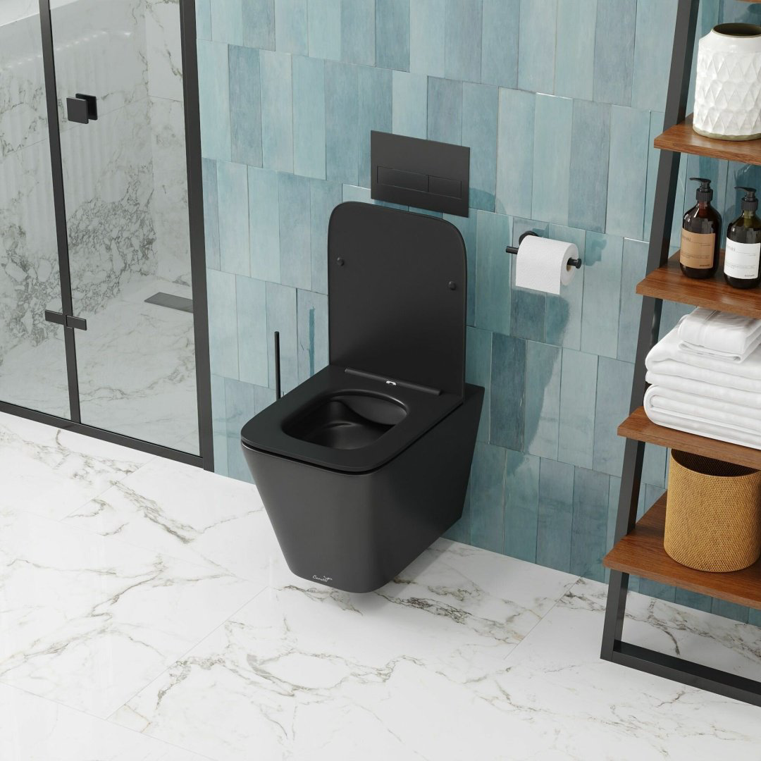 Унитаз Cerutti SPA MIMI Aria MB черный купить,NaN
