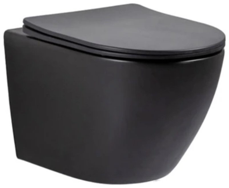 Унитаз GID-ceramic Tr2122TF-Bm черный купить,232631